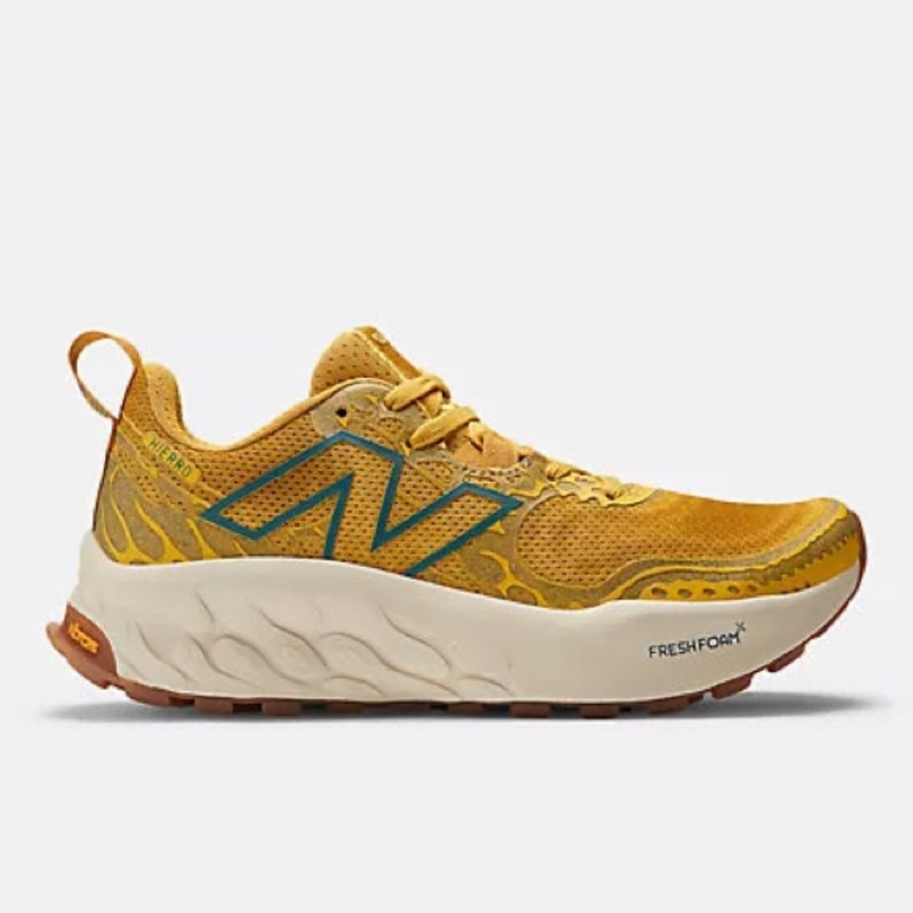 WOMEN'S FRESH FOAM X HIERRO V8 SHOE - GINGER LEMON NWOB - Picture 4 of 14